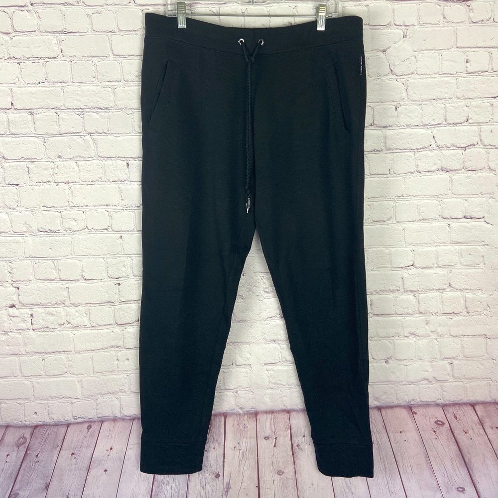 ARMANI EXCHANGE Men's Black Joggers Sweatpants. Size: Large